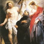 Rubens, Saint Augustin, entre le Saint Christ et la Sainte Marie