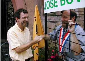 Henri Stoll emprisonné en solidarité pour José Bové